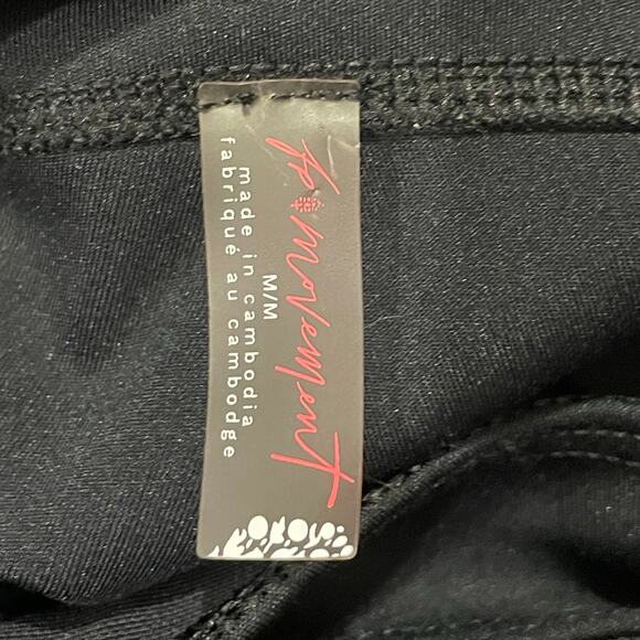 Free People Movement Back it Up Jumpsuit - Black - Medium - Picture 11 of 12